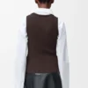 Camiseta sin mangas con anagrama en viscosa elástica
