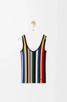 Camiseta sin mangas de mezcla de viscosa elástica
