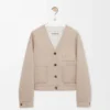 Cardigan de lana y cachemira