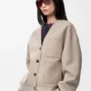 Cardigan de lana y cachemira