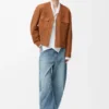 Cardigan de piel de oveja