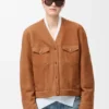 Cardigan de piel de oveja