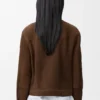 Cardigan de piel de oveja