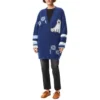 Cardigan grande multicolor de la colección SS21, azul marino, S359330Xbr-5095