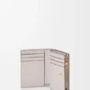 Cartera compacta Anagram de piel de ternera graneada Cartera compacta Anagram de piel de ternera graneada