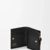Cartera compacta de piel de becerro napa Cartera compacta de piel de becerro napa