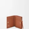 Cartera compacta de piel de becerro napa Cartera compacta de piel de becerro napa