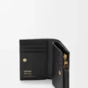 Cartera compacta de piel de becerro napa Cartera compacta de piel de becerro napa