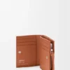 Cartera compacta de piel de becerro napa Cartera compacta de piel de becerro napa