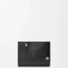 Cartera compacta Panta en piel de becerro brillante Cartera compacta Panta en piel de becerro brillante
