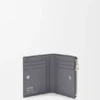 Cartera compacta y delgada de piel de becerro napa Cartera compacta y delgada de piel de becerro napa