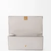 Cartera Continental Anagram en piel de becerro con textura de Pebble Cartera Continental Anagram en piel de becerro con textura de Pebble