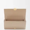 Cartera Continental Pebble en piel de becerro napa brillante Cartera Continental Pebble en piel de becerro napa brillante
