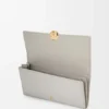Cartera Continental Pebble en piel de becerro napa brillante Cartera Continental Pebble en piel de becerro napa brillante