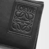 Cartera doble en piel de becerro satinada