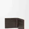 Cartera doble Panta en piel de becerro brillante