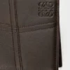 Cartera doble Panta en piel de becerro brillante
