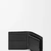Cartera doble para monedas Puzzle en piel de becerro granulada y flexible