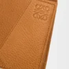 Cartera doble para monedas Puzzle en piel de becerro granulada y flexible