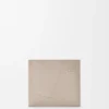 Cartera doble «Puzzle» en piel de becerro clásica