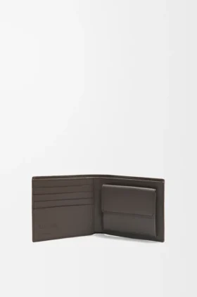 Cartera doble «Puzzle» en piel de becerro clásica