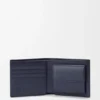 Cartera doble «Puzzle» en piel de becerro clásica