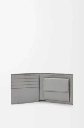 Cartera doble «Puzzle» en piel de becerro clásica