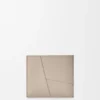 Cartera doble «Puzzle» en piel de becerro clásica