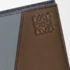 Cartera doble «Puzzle» en piel de becerro clásica