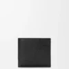 Cartera doble «Puzzle» en piel de becerro granulada y flexible