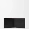 Cartera doble «Switch» en piel de becerro granulada suave y gamuza Cartera doble «Switch» en piel de becerro granulada suave y gamuza