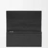 Cartera larga horizontal en piel de becerro de grano suave Cartera larga horizontal en piel de becerro de grano suave