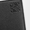 Cartera para monedas de dos pliegues en piel de becerro de grano suave