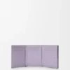 Cartera triple «Anagram» en piel de becerro con grano de Pebble Cartera triple «Anagram» en piel de becerro con grano de Pebble