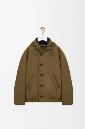 Chaqueta acolchada de algodón técnico
