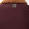 Chaqueta acolchada de mezcla de piel de oveja y algodón