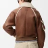 Chaqueta bomber de piel de oveja Chaqueta bomber de piel de oveja