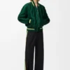 Chaqueta bomber de tela técnica Chaqueta bomber de tela técnica