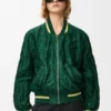 Chaqueta bomber de tela técnica Chaqueta bomber de tela técnica