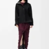 Chaqueta con capucha de algodón y seda Chaqueta con capucha de algodón y seda