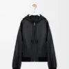 Chaqueta con capucha de piel de cordero napa Chaqueta con capucha de piel de cordero napa