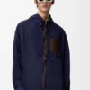Chaqueta con capucha de tejido técnico Chaqueta con capucha de tejido técnico