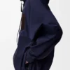 Chaqueta con capucha de tejido técnico Chaqueta con capucha de tejido técnico