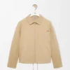 Chaqueta con cremallera de algodón Chaqueta con cremallera de algodón