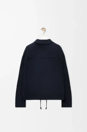 Chaqueta con cremallera de algodón