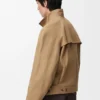 Chaqueta con cremallera de algodón Chaqueta con cremallera de algodón