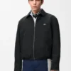 Chaqueta con cremallera de algodón técnico Chaqueta con cremallera de algodón técnico