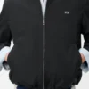 Chaqueta con cremallera de algodón técnico Chaqueta con cremallera de algodón técnico