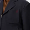 Chaqueta con cremallera de lana