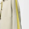 Chaqueta con puños doblados de piel de cordero de gamuza Chaqueta con puños doblados de piel de cordero de gamuza